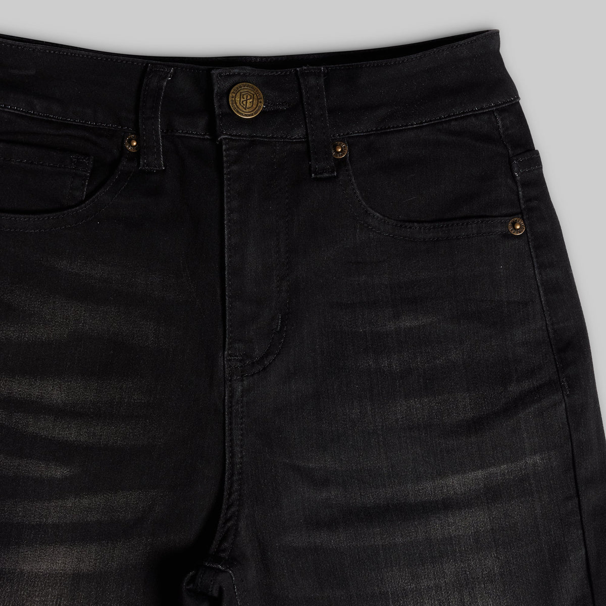 FLEX Stretchy High-Rise Skinny Jean (Black)