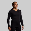 Women's Ridgeline Merino Thermal Top 165 (Black)