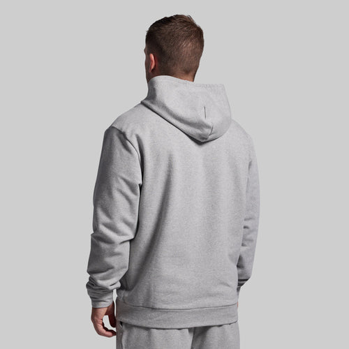 BP Classic Men's Unmatched Hoodie (Heather Grey)