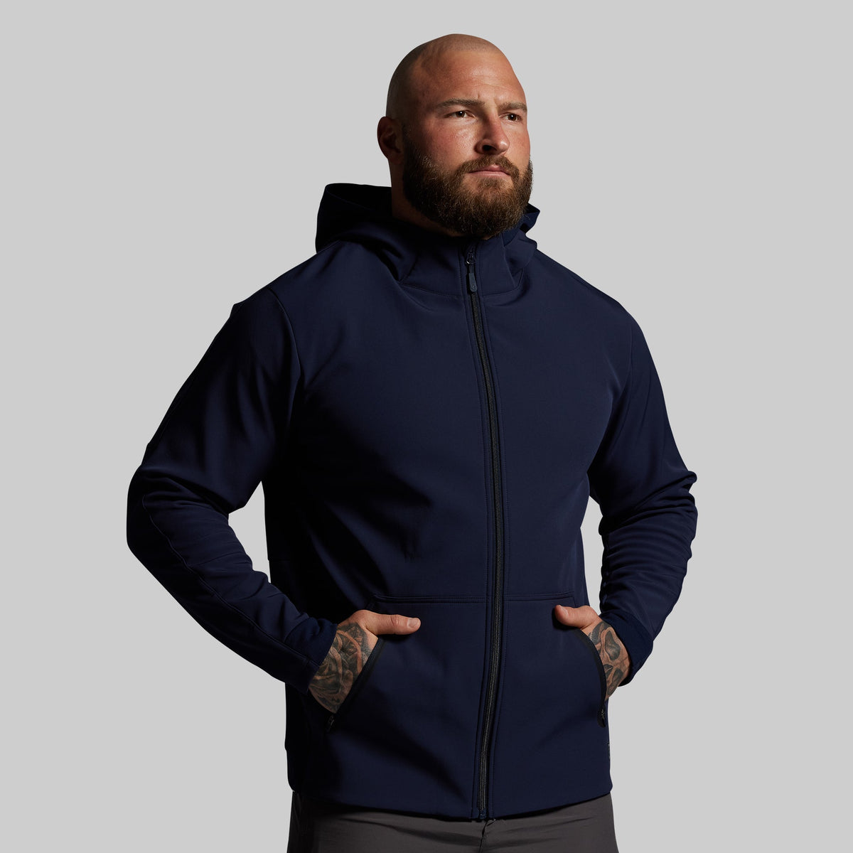 Training Full Zip Hoodie (BP Navy)
