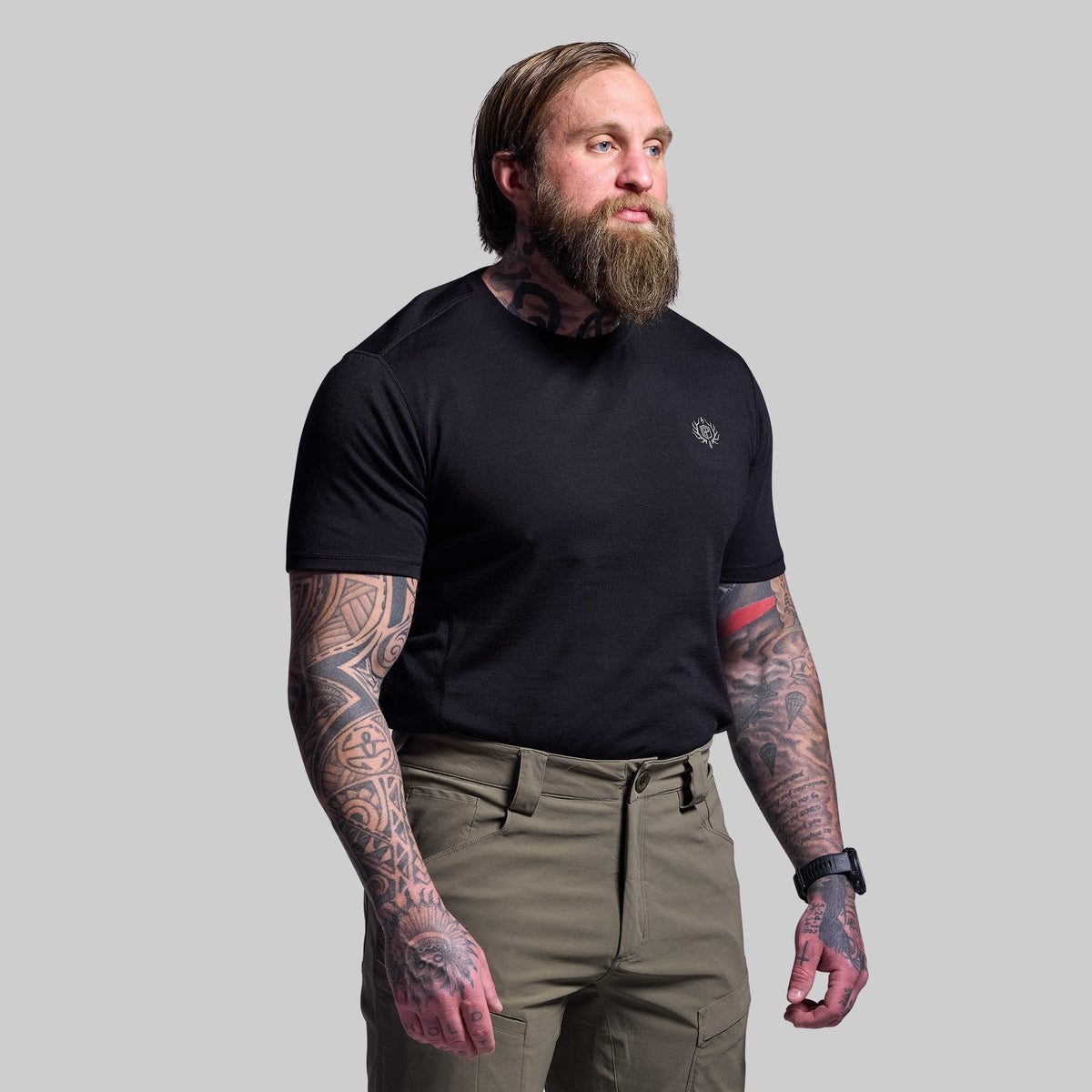 Ridgeline Tee 165 (Black)
