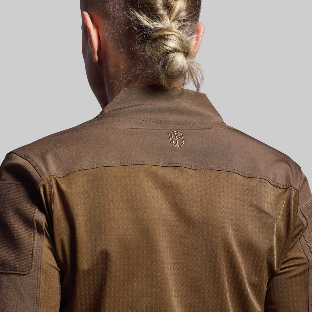 Women's Long Sleeve Op Top Pro (Coyote Brown)