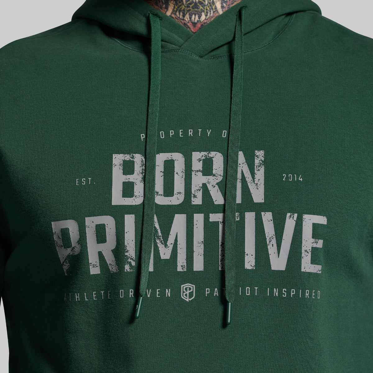 Property of Born Primitive Men's Unmatched Hoodie (Grove)