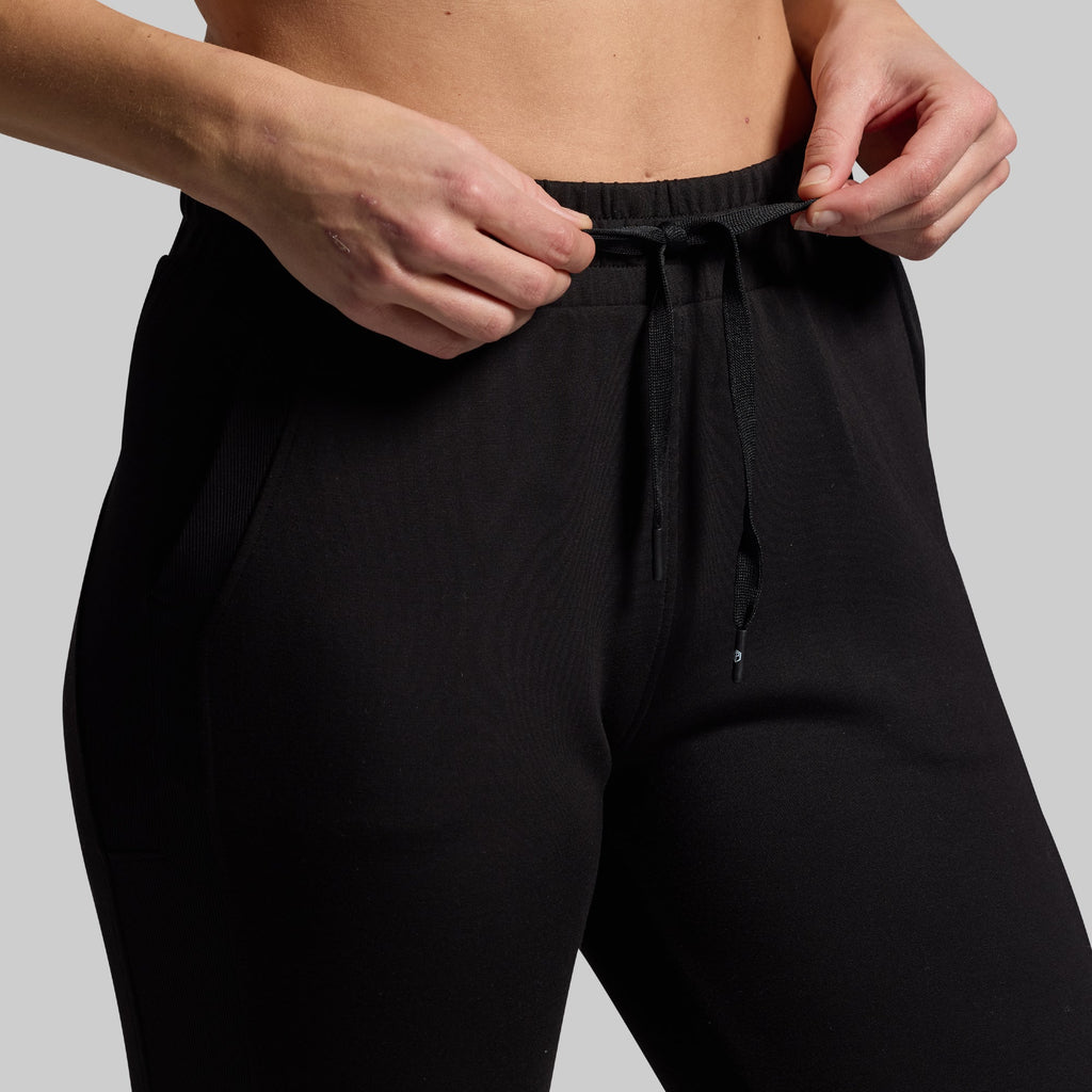 Women's Lounge Lux Jogger (Black)