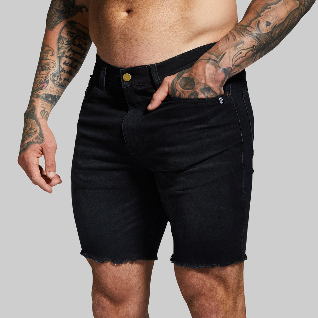 FLEX Stretchy Jort 7" (Black)