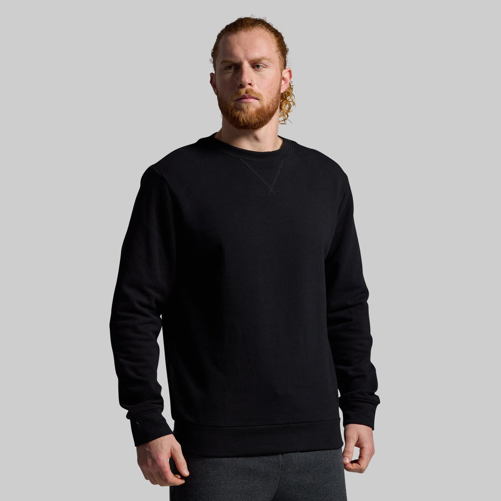 Men's Unmatched Crew Sweatshirt (Black)