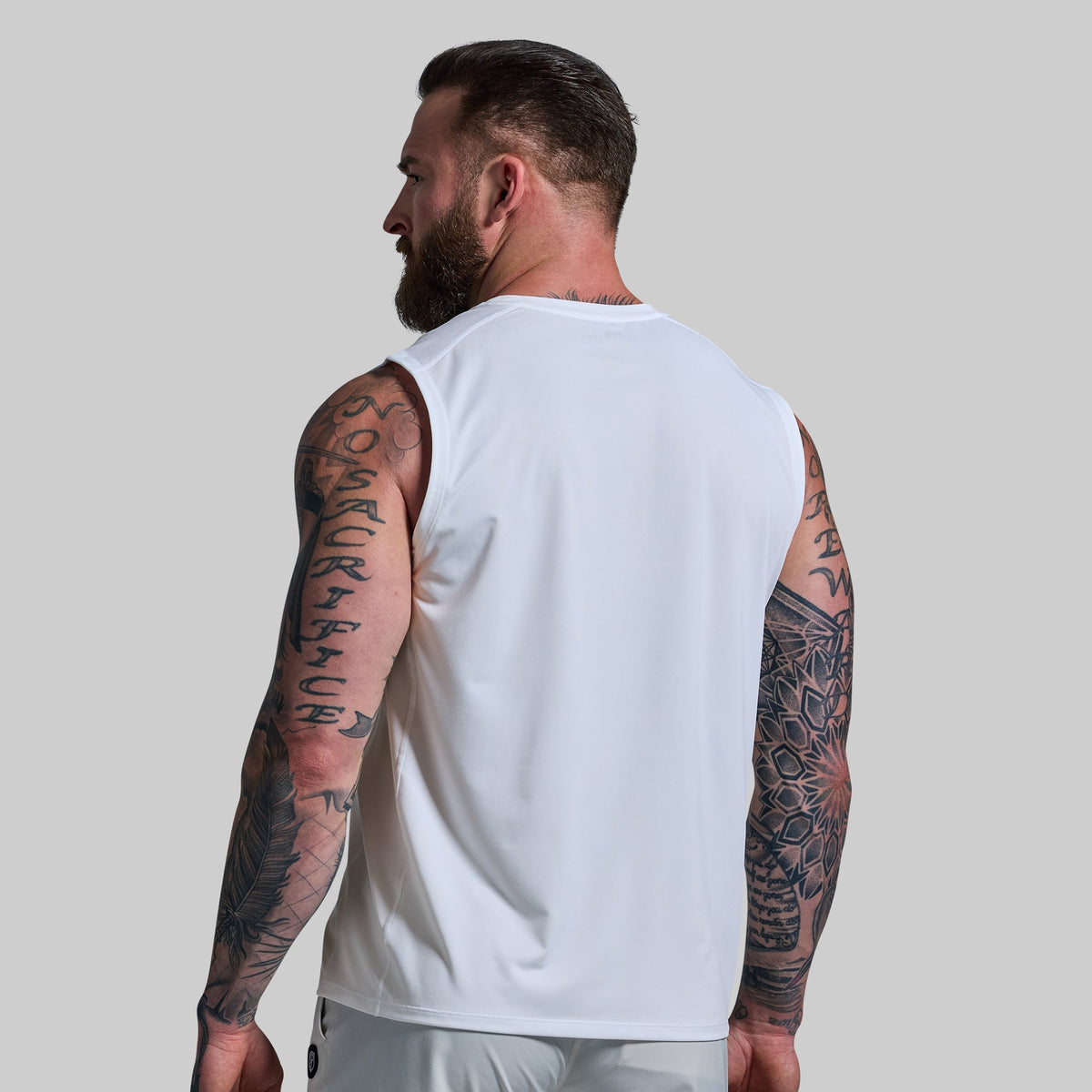 Training Muscle Tank (White)