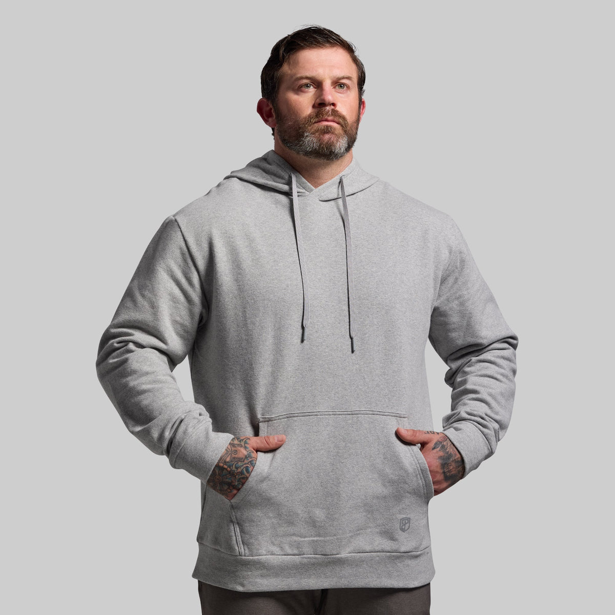 Men's Unmatched Hoodie (Heather Grey)