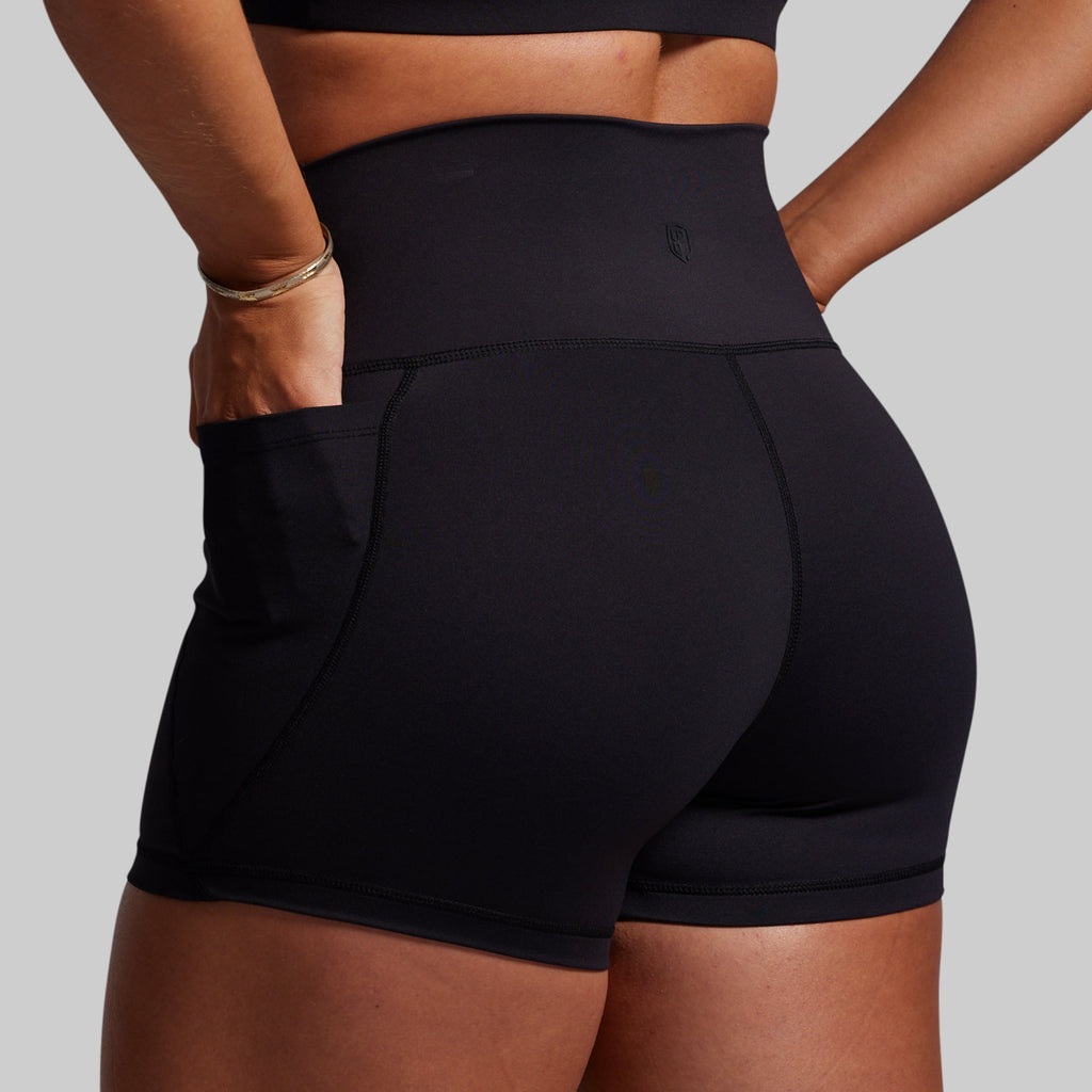 Synergy Short w/ Pockets 2.0 (Black)