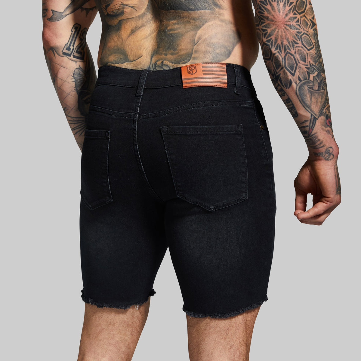 FLEX Stretchy Jort 7" (Black)