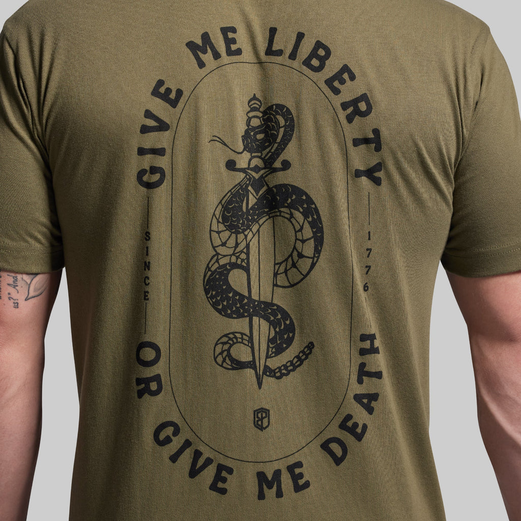 Give Me Liberty Tee (Tactical Green)