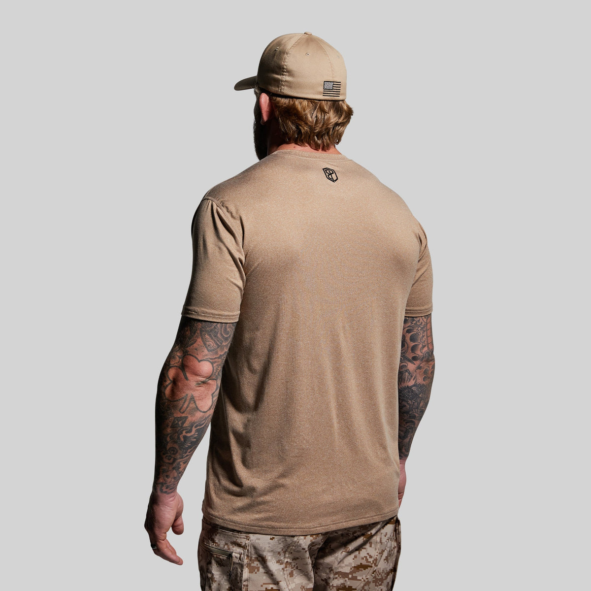 Tactical Brand Range Shirt Flag (Brown)