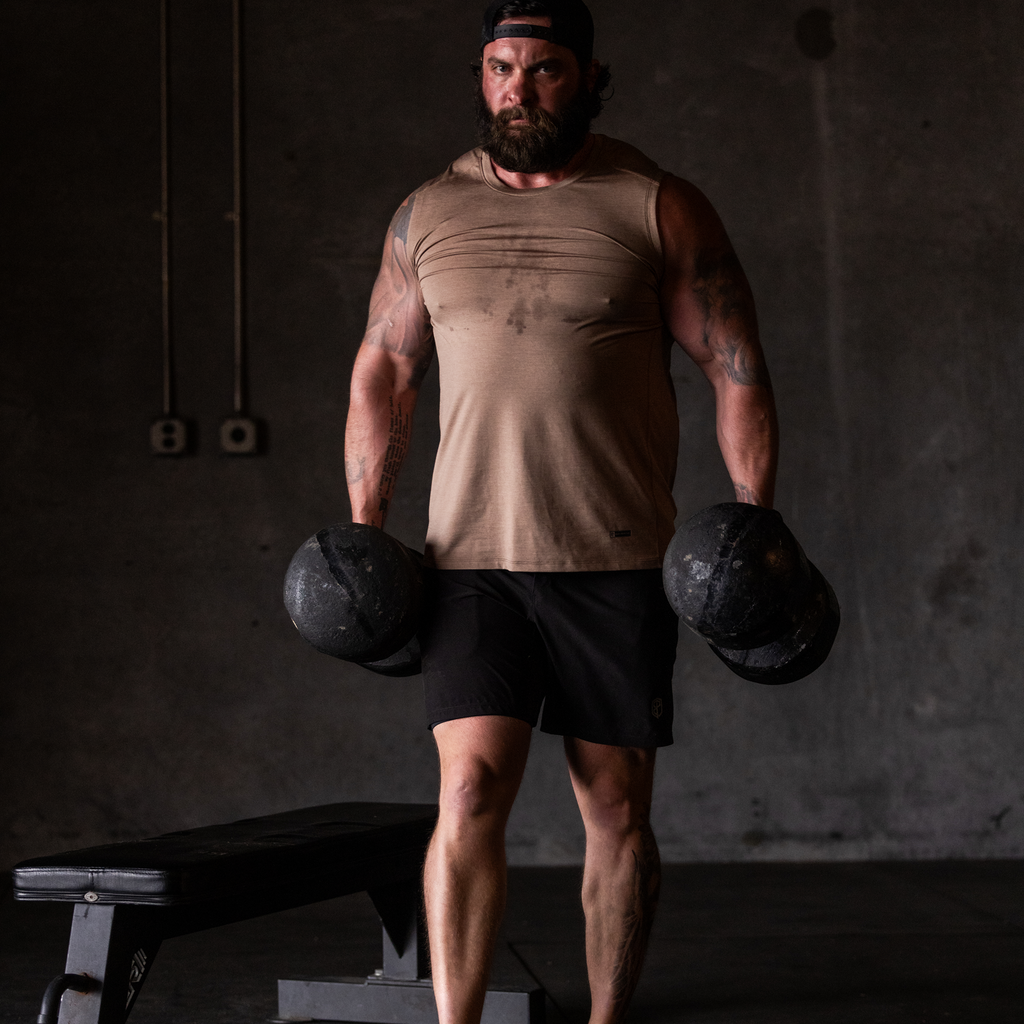 Training Muscle Tank (Mocha)