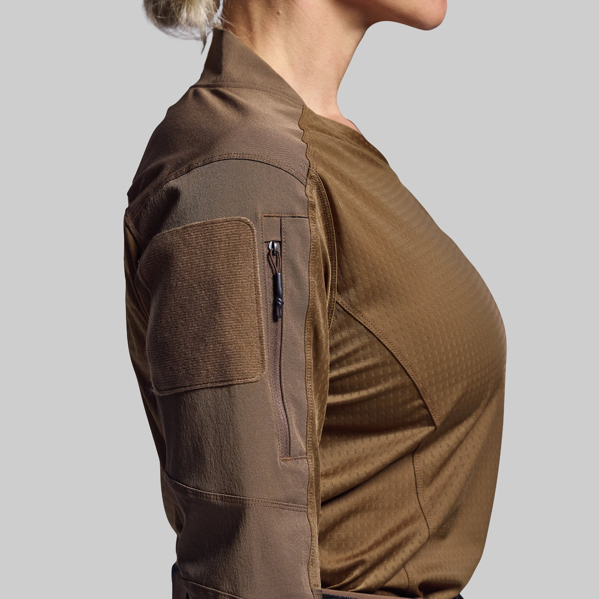 Women's Long Sleeve Op Top Pro (Coyote Brown)