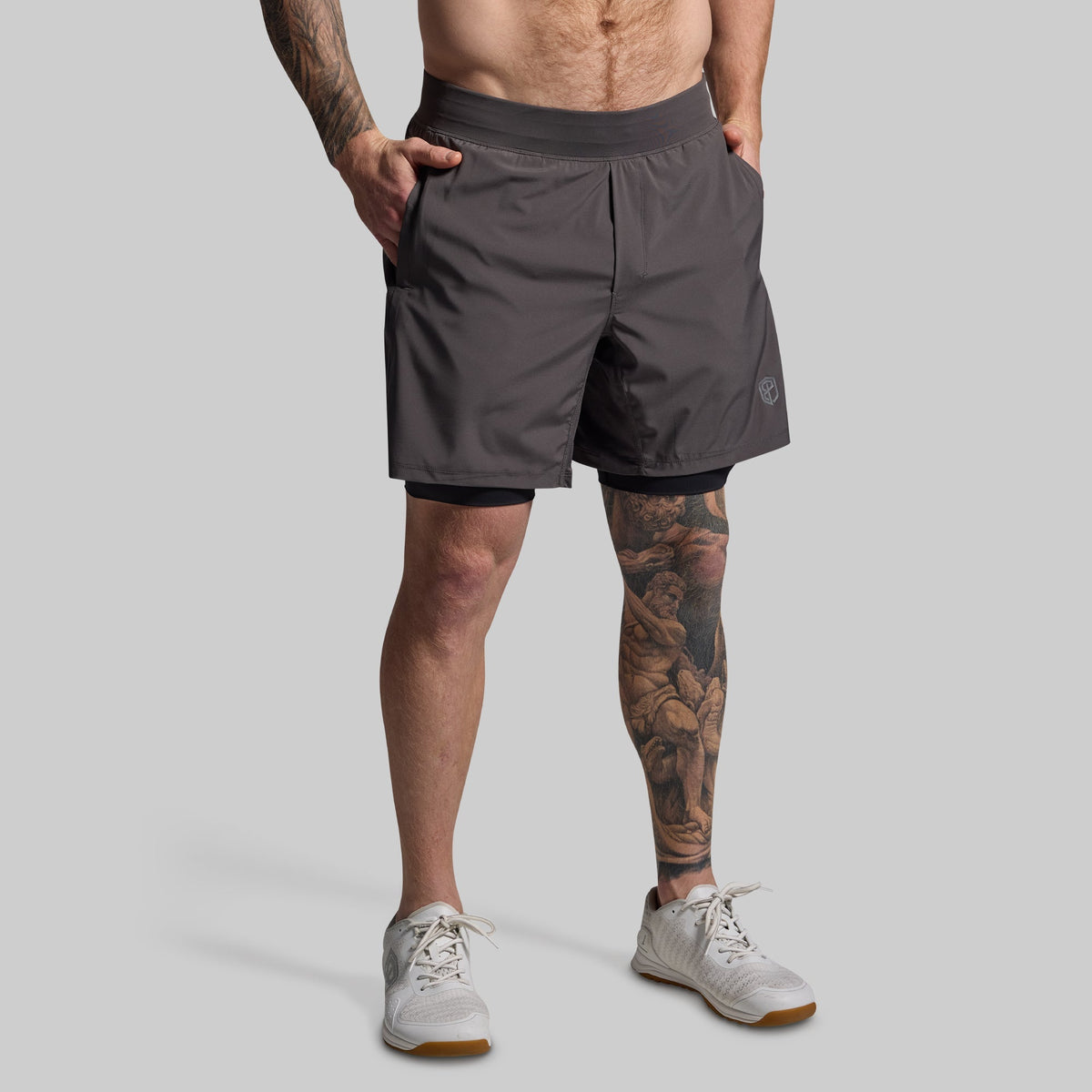Versatile Short w/ Compression 7" (Gunmetal)