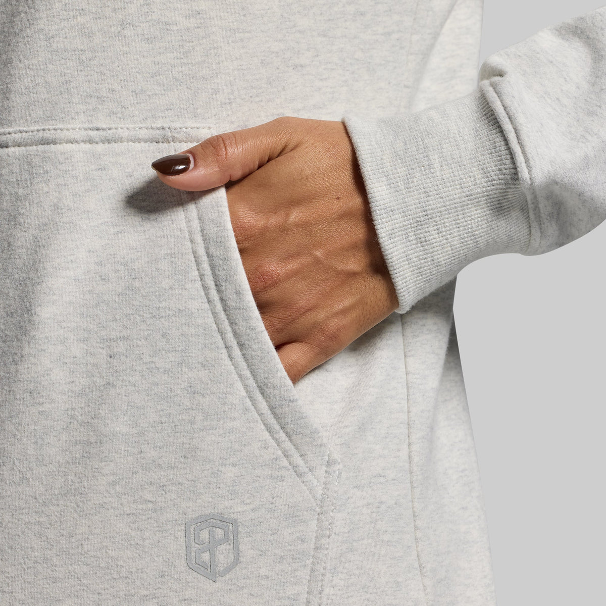 Women's Unmatched Hoodie (Heather White)