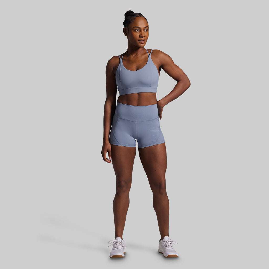 Exhale Sports Bra (Nickel)