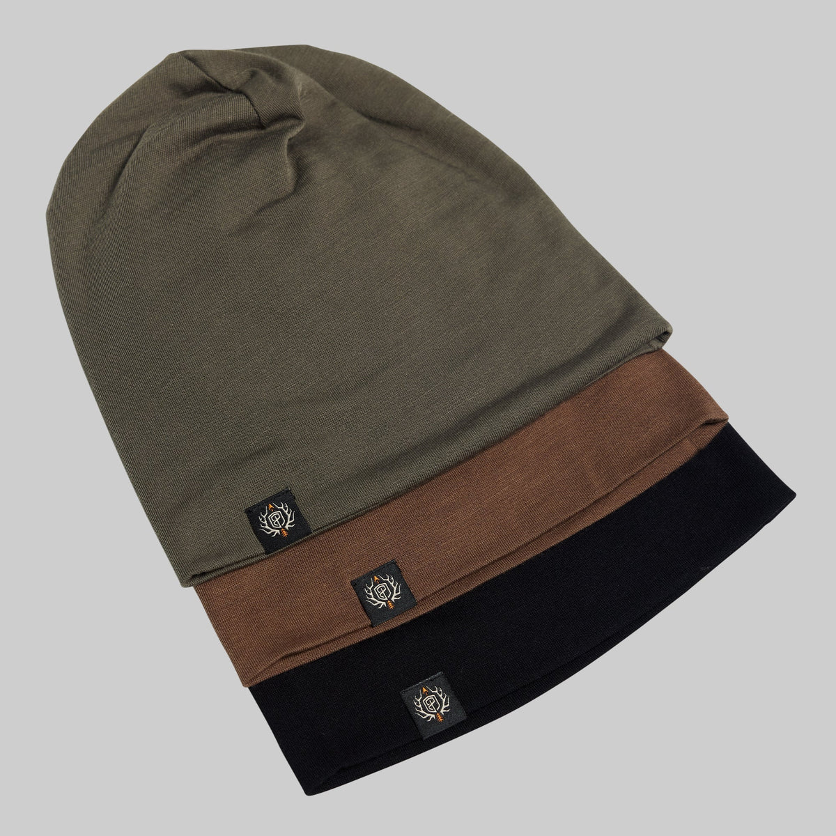 Ridgeline Merino Beanie 165 (Black)
