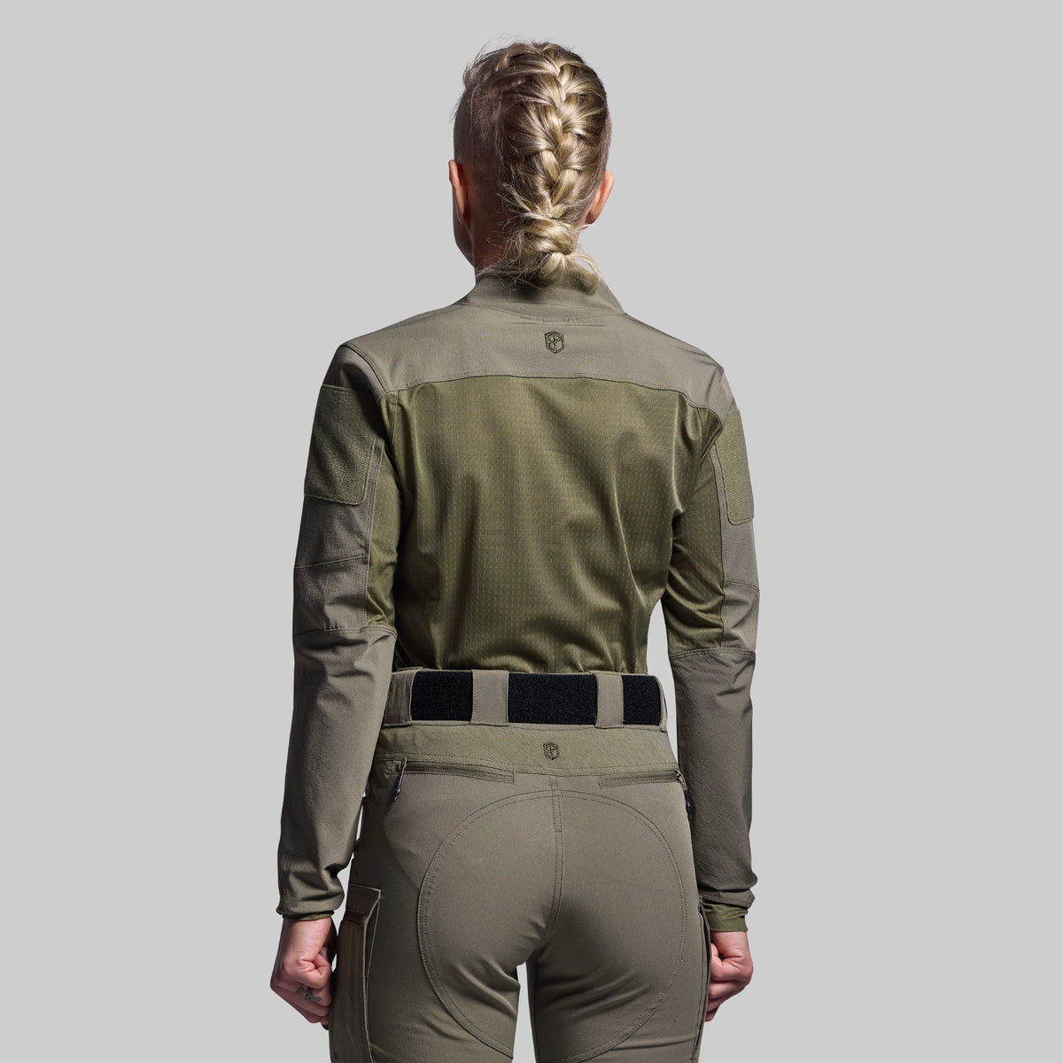 Women's Long Sleeve Op Top Pro (OD Green)