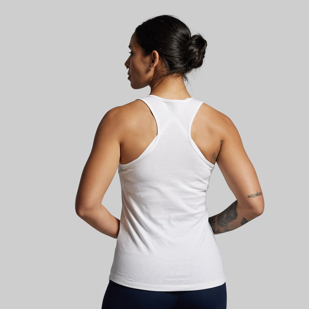 BP Flag Staple Tank (White)