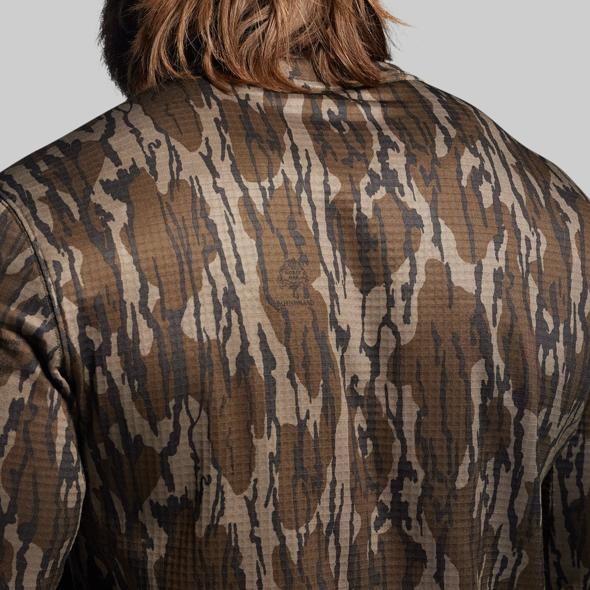 Quiver Grid Fleece Thermal Top (Mossy Oak® Original Bottomland®)