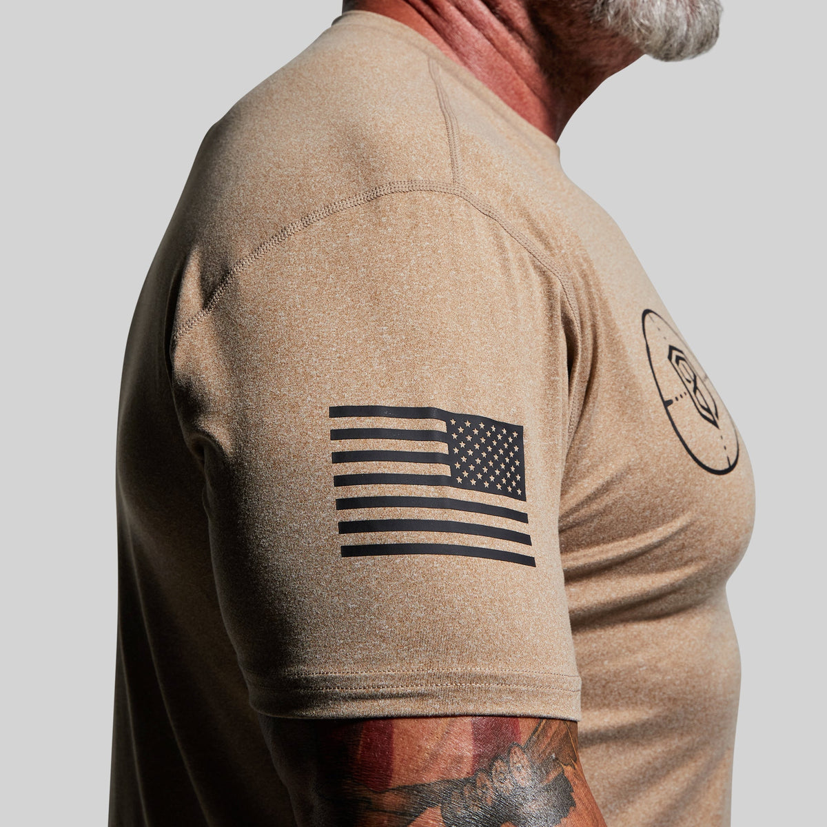 Tactical Brand Range Shirt Flag (Brown)