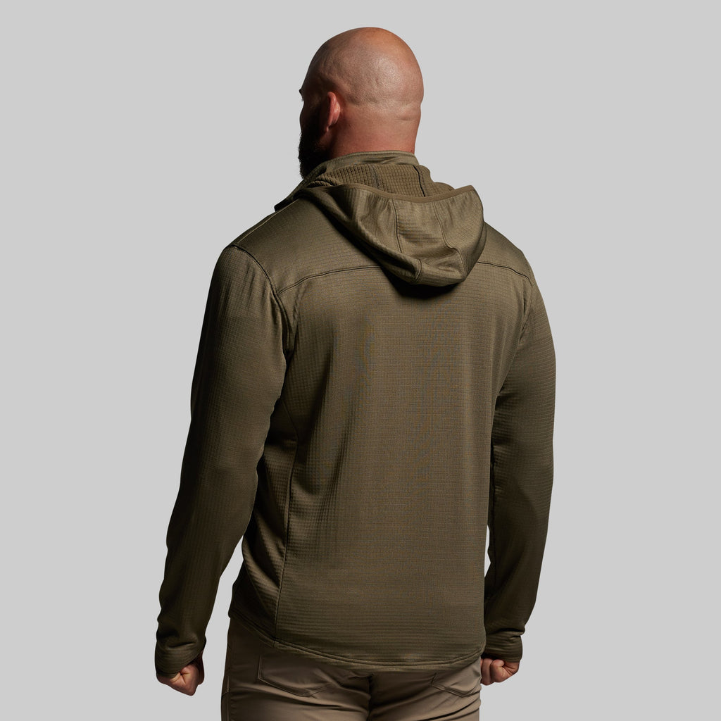 Quiver Half Zip Hoodie 2.0 (OD Green)