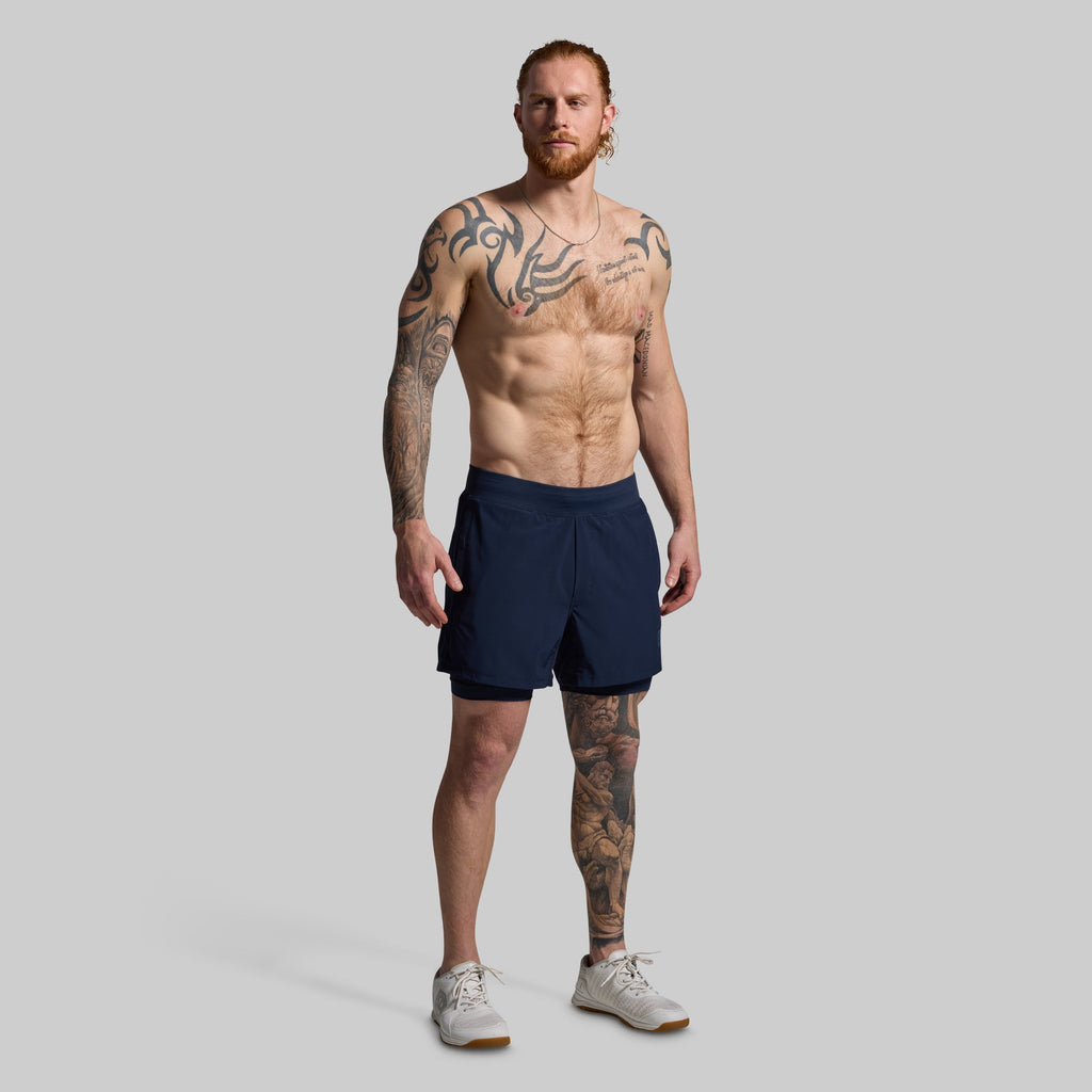 Versatile Short w/ Compression 5" (BP Navy)