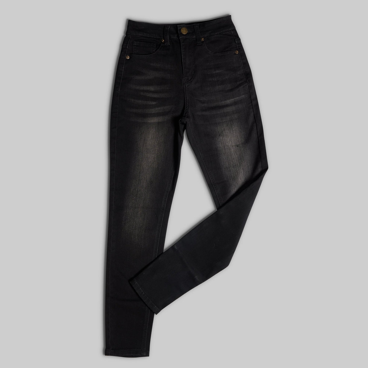 FLEX Stretchy High-Rise Skinny Jean (Black)