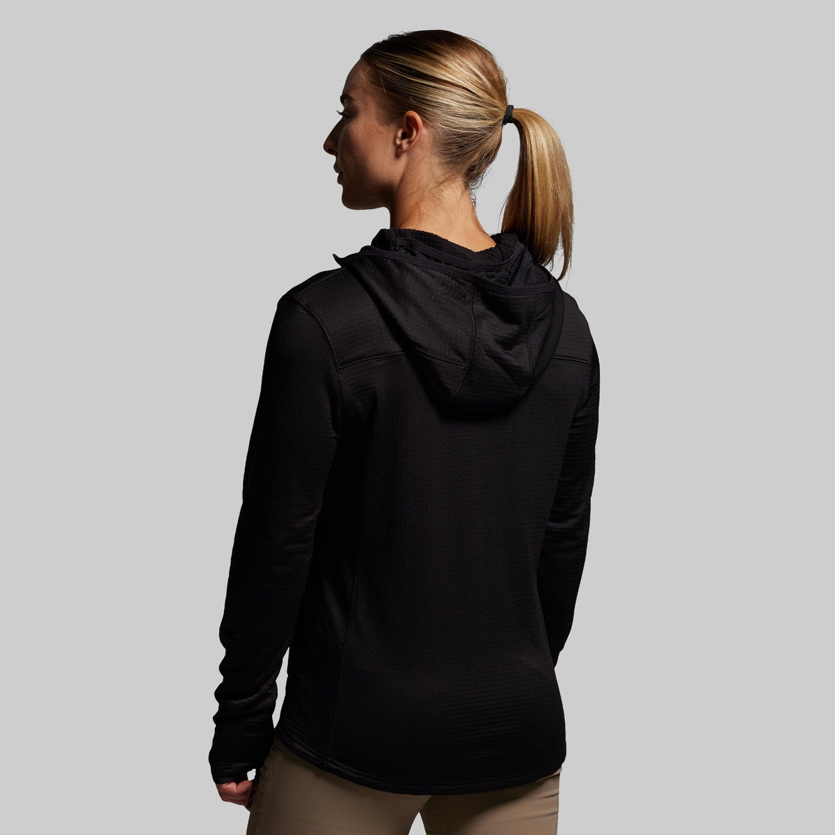 Women's Quiver Full Zip Hoodie 2.0 (Black)