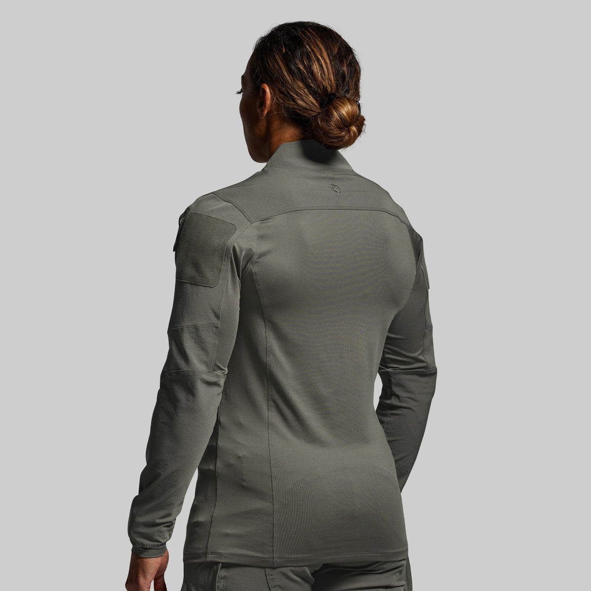 Women's Long Sleeve Op Top (Ranger Green)