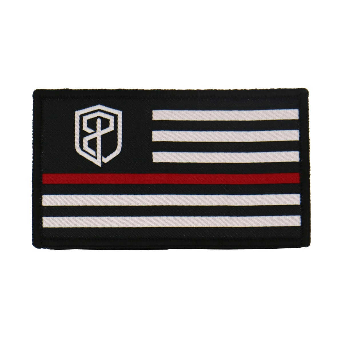Born Primitive Velcro Flag Patch (Thin Red Line)
