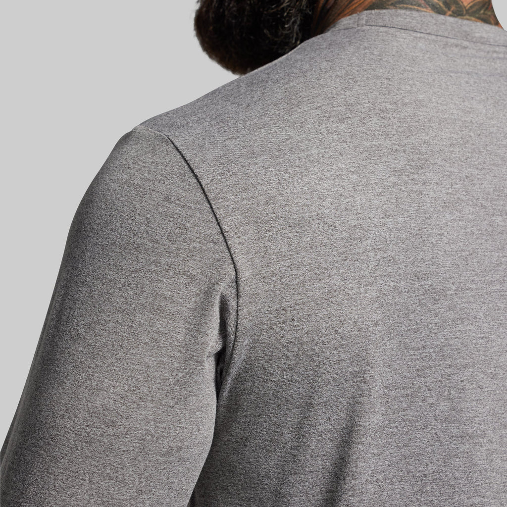 BP Premium Basic Long Sleeve (Heather Grey)