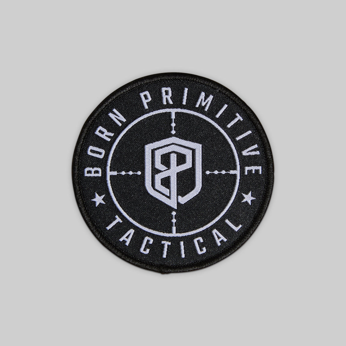 Born Primitive Tactical Velcro Patch (Black)